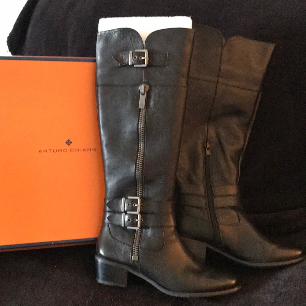Arturo Chiang At-Benni knee-high riding boots